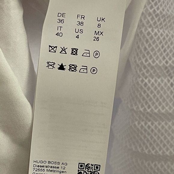 HUGO BOSS White Midi Dress - Picture 9 of 9